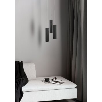 Suspension Nordlux TILO Noir, 3 lumières