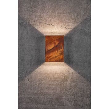 Applique murale d'extérieur Nordlux FOLD LED Gris, 2 lumières