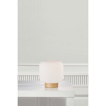 Lampe de table Nordlux MILFORD Brun, 1 lumière