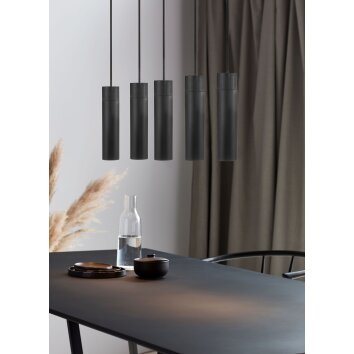 Suspension Nordlux TILO Noir, 5 lumières