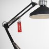 Lampe à poser Steinhauer Zappa Noir, 1 lumière