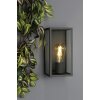 Applique murale d'extérieur Lutec Mirage Anthracite, 1 lumière