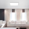 Plafonnier Leuchten-Direkt CANVAS LED Blanc, 1 lumière, Télécommandes