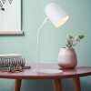 Lampe de table Brilliant Tong Blanc, 1 lumière