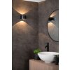 Applique murale Lucide RAYEN LED Noir, 1 lumière