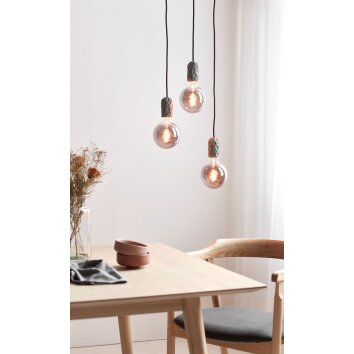 Suspension Nordlux HANG Gris, 1 lumière