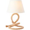 Lampe de table SAILOR Brun, 1 lumière