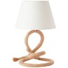 Lampe de table SAILOR Brun, 1 lumière