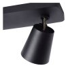 Spot de plafond Lucide TURNON LED Noir, 2 lumières