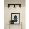 Spot de plafond Lucide TURNON LED Noir, 3 lumières