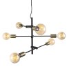 Suspension Nordlux JOSEFINE Noir, 6 lumières