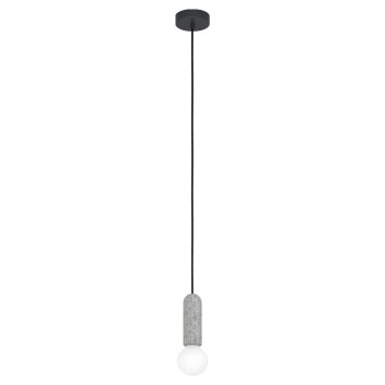 Suspension Eglo GIACONECCHIA Anthracite, 1 lumière