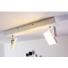 Spot plafond Guyana LED Chrome, Blanc, 2 lumières