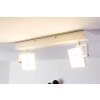 Spot plafond Guyana LED Chrome, Blanc, 2 lumières