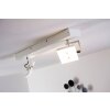 Spot plafond Guyana LED Chrome, Blanc, 2 lumières