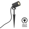 Spot de jardin KS Verlichting Stark Anthracite, 1 lumière