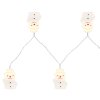 Guirlande Globo BAILY LED Blanc, 10 lumières