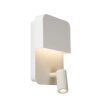 Applique murale Lucide BOXER LED Blanc, 2 lumières