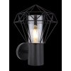 Lampe d'extérieur Globo HORACE Noir, 1 lumière