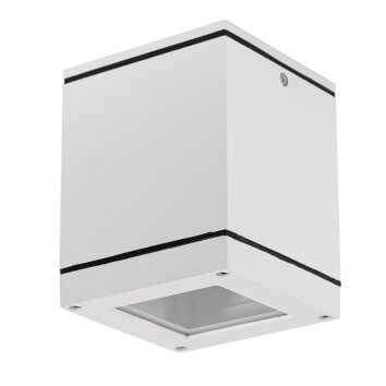 plafonnier extérieur KS Verlichting Sigma Blanc, 1 lumière