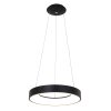 Suspension Steinhauer Ringlede Noir, Blanc, 1 lumière