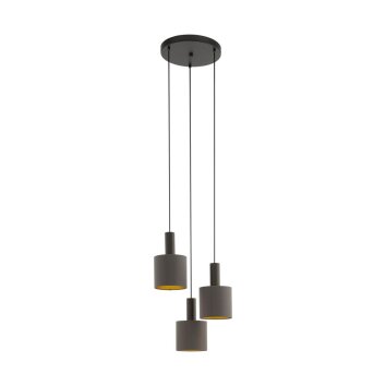 Suspension Eglo CONCESSA Brun, 3 lumières