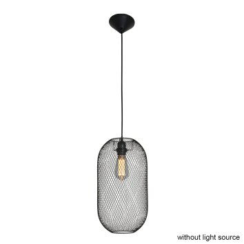 Suspension Steinhauer Bodine Noir, 1 lumière