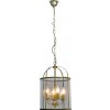 Suspension Steinhauer PIMPERNEL Bronze, 4 lumières