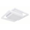 Plafonnier Globo SQUARES LED Blanc, 1 lumière