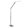 Lampadaire Steinhauer Serenade LED Acier inoxydable, Blanc, 1 lumière