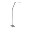 Lampadaire Steinhauer Serenade LED Acier inoxydable, Blanc, 1 lumière