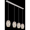 Suspension Globo NARRI Nickel mat, 4 lumières