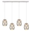 Suspension Globo NARRI Nickel mat, 4 lumières