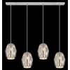 Suspension Globo NARRI Nickel mat, 4 lumières