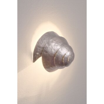 Applique murale Holländer SNAIL ONE Argenté, 1 lumière