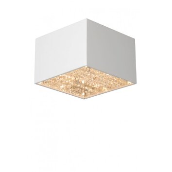 Plafonnier Lucide GLADIS Blanc, 4 lumières