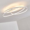 Plafonnier Chute LED Blanc, 1 lumière