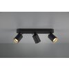 Spot Trio Leuchten PAGO Noir, 3 lumières