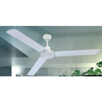 Ventilateur Globo FERRO Blanc