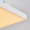 Plafonnier Buenaventura LED Blanc, 1 lumière, Télécommandes