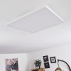 Plafonnier Cor LED Blanc, 1 lumière, Télécommandes