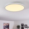 Plafonnier Ailik LED Blanc, 1 lumière, Télécommandes