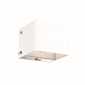 Applique murale Ideal Lux FLASH Blanc, 1 lumière