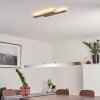 Suspension Tumbila LED Nickel mat, 1 lumière