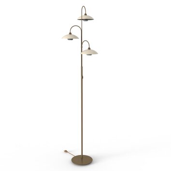 Lampadaire Steinhauer Souvereign LED Bronze, 3 lumières