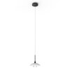 Suspension Steinhauer Tallerken LED Noir, 1 lumière