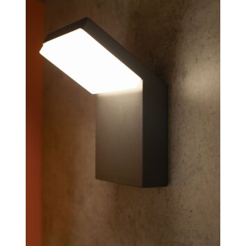 Applique murale d'extérieur Mantra ALPINE LED Gris, 1 lumière