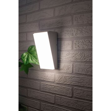 Applique murale d'extérieur Mantra SOLDEN LED Blanc, 1 lumière