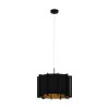 Suspension EGLO PINETA Noir, 1 lumière