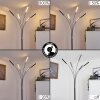 Lampadaire Totara LED Noir, 5 lumières